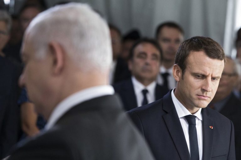 Macron cere Israelului să renunţe la anexările din Cisiordania