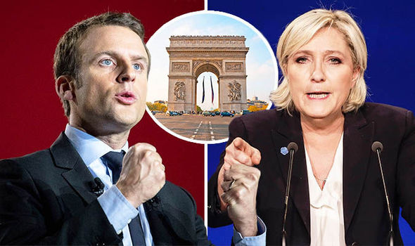 Marine Le Pen reduce diferenţa în sondaje faţă de preşedintele actual Emmanuel Macron