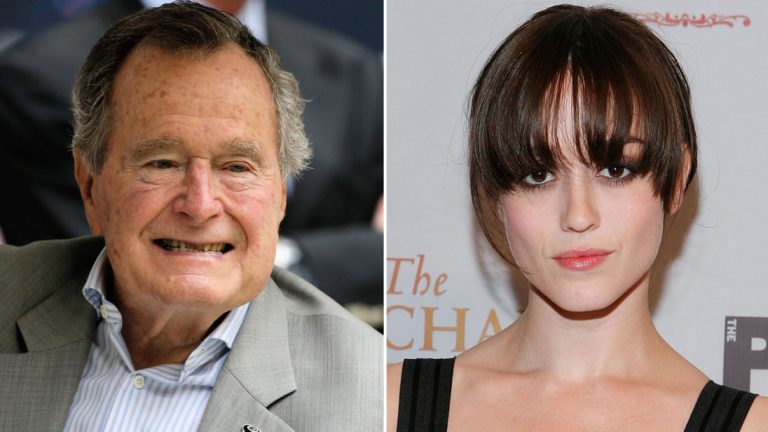 George H.W. Bush îşi cere scuze după ce o actriţă americană l-a acuzat de HĂRŢUIRE sexuală