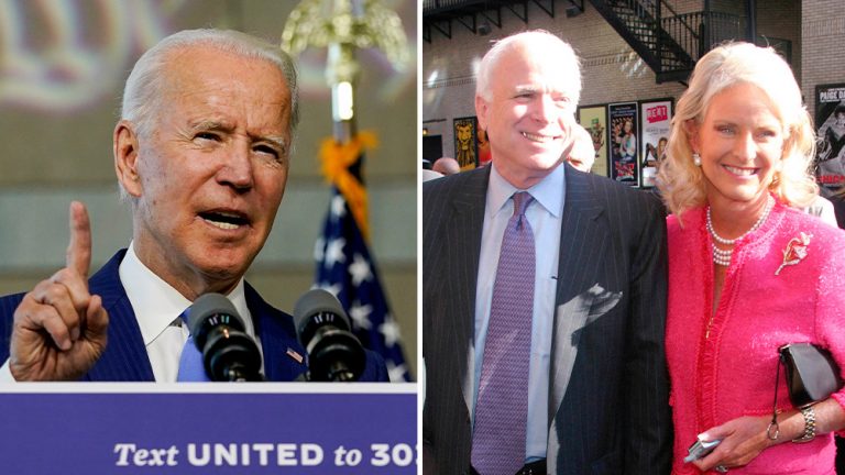 Văduva unui republican de seamă îl susține pe democratul Joe Biden în alegerile americane