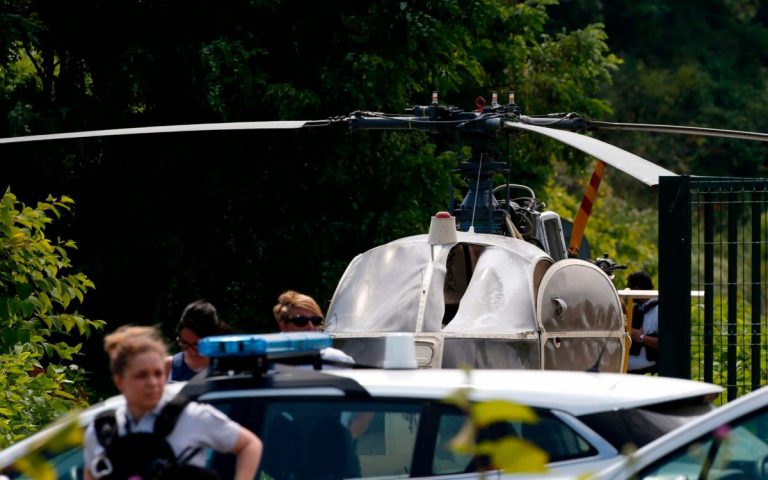 Tentativă de evadare cu elicopterul în Belgia