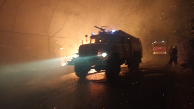 Incendiile de pădure fac dezastru în estul Ucrainei! Patru oameni au murit!