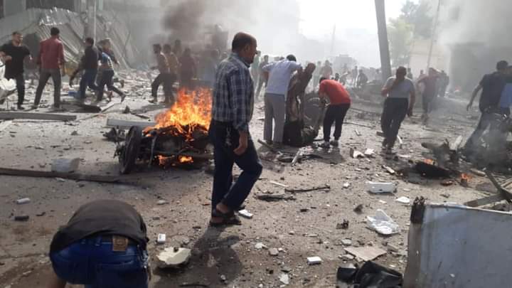 Cel puţin 16 morţi, între care trei soldaţi turci, într-un atac cu maşină-capcană în nord-estul Siriei