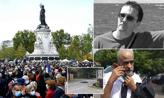 Omagiu naţional în Franța pentru profesorul decapitat de un musulman