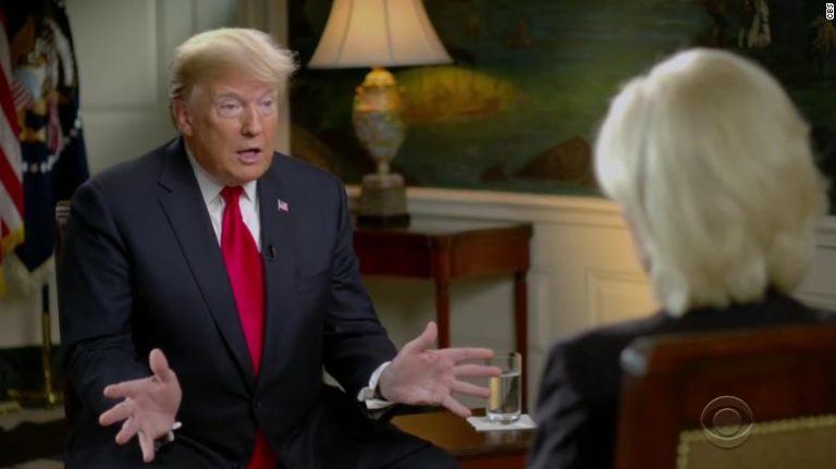 Trump a plecat dintr-un interviu pentru CBS şi ameninţă că-l face public înainte de difuzare