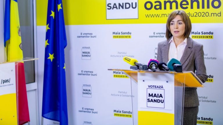 Dodon este istorie: Maia Sandu a câştigat DETAŞAT alegerile din R.Moldova – VIDEO