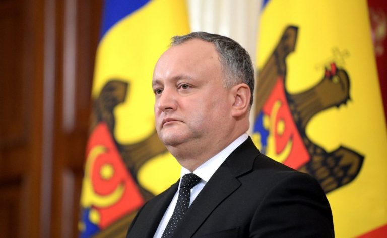 Igor Dodon cheamă la organizarea de alegeri anticipate în Republica Moldova