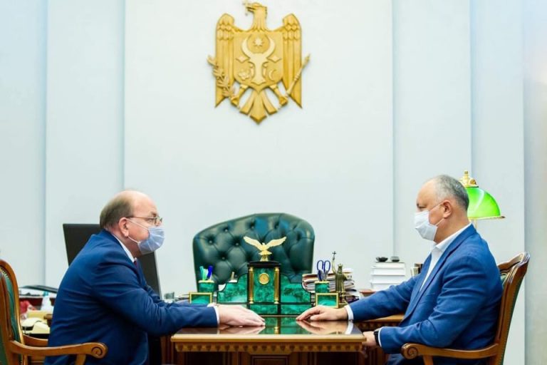 Igor Dodon s-a întâlnit cu ambasadorul Rusiei la Chişinău