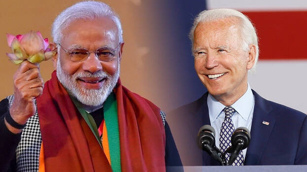 Narendra Modi l-a felicitat telefonic pe Joe Biden