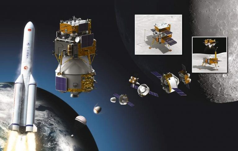 Sonda Chang’e-6 a Chinei va transporta pe Lună intrumente ştiinţifice de la agenţiile spaţiale europeană şi franceză