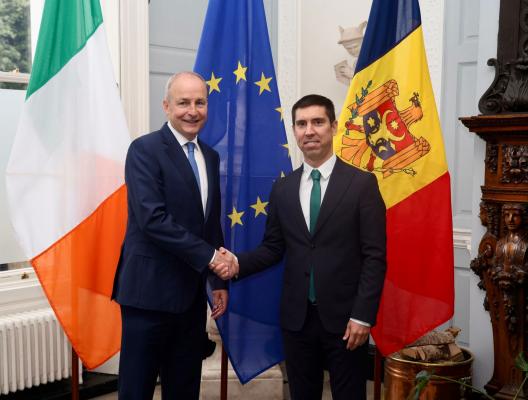 Mihai Popșoi, întrevedere cu viceprim-ministrul irlandez: „Irlanda este un susținător activ al procesului de integrare a R. Moldova în UE”