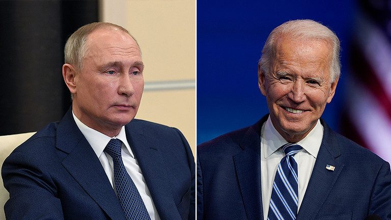 Joe Biden a discutat prin telefon cu Vladimir Putin