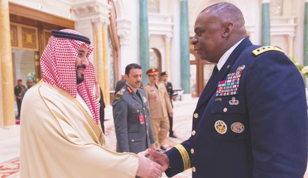 Şeful Pentagonului l-a sunat pe Mohammed bin Salman
