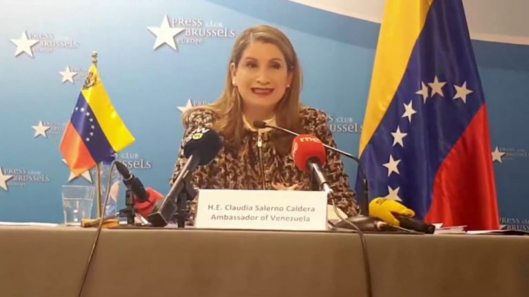 Ambasadoarea Venezuelei în UE este declarată ‘persona non grata’