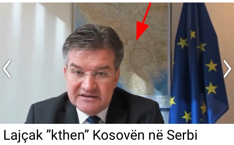 L-au prins cu harta-n spate! Gafă majoră a unui înalt demnitar UE: Kosovo e Serbia!