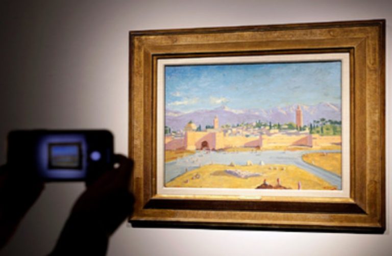 Un tablou pictat de Churchill a fost vândut cu peste 8 milioane de dolari