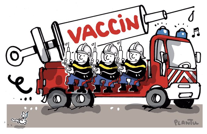 În doar două zile, pompierii francezi au vaccinat peste 200.000 de persoane