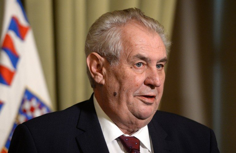 Preşedintele ceh a respins numirea ministrului de externe ‘distant’ faţă de Israel şi Grupul de la Vişegrad