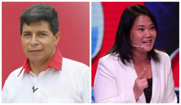 Pedro Castillo şi Keiko Fujimori, umăr la umăr în alegerile din Peru