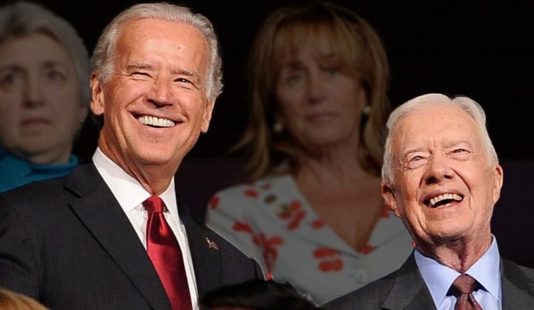 Joe Biden îi face o vizită lui Jimmy Carter