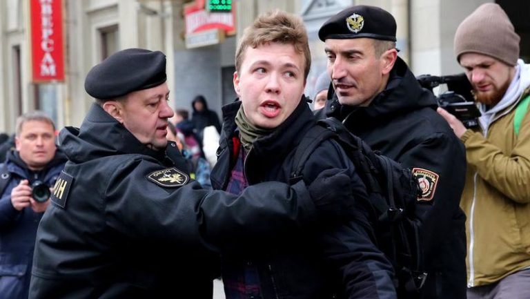 Belarus a inculpat-o pe partenera rusă a lui Roman Protasevici pentru incitare la ură socială