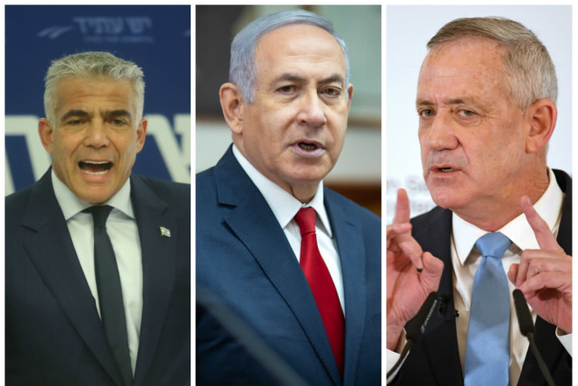 Yair Lapid şi Benny Gantz au bătut palma şi pun la cale debarcarea lui Netanyahu din funcţia de premier al Israelului