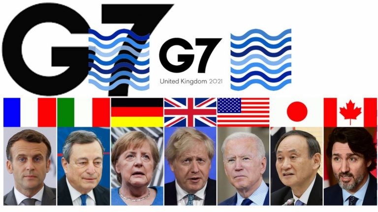 G7 va elabora un plan masiv de infrastructură pentru a contracara China