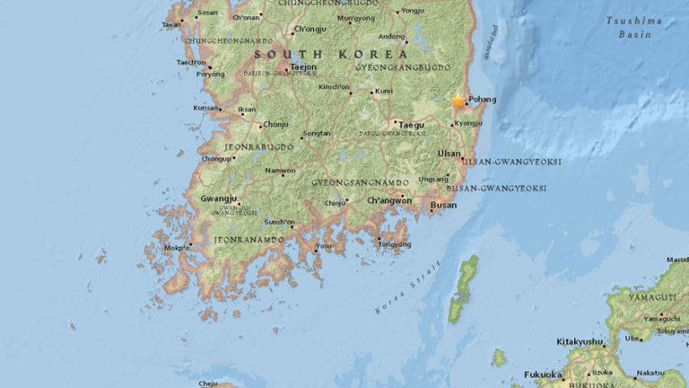 Un cutremur rar şi puternic s-a produs în Coreea de Sud