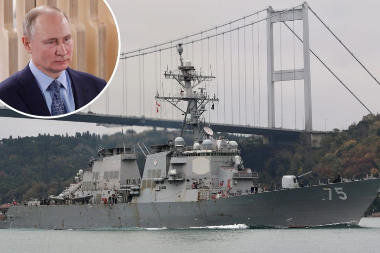 Putin: Nava britanică a vrut să testeze răspunsul militar al Rusiei