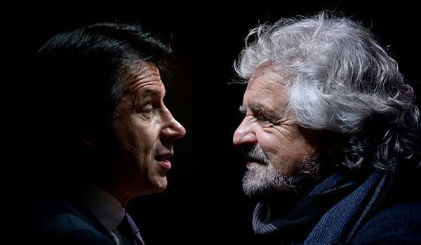 Giuseppe Conte şi Beppe Grillo cad la pace pentru relansarea M5S