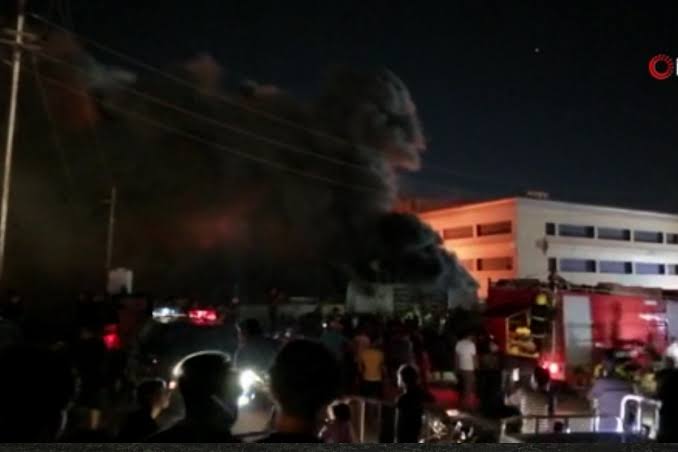 Un spital COVID-19 a luat foc în Irak (VIDEO)! Cel puţin 52 de pacienţi au ars de vii!