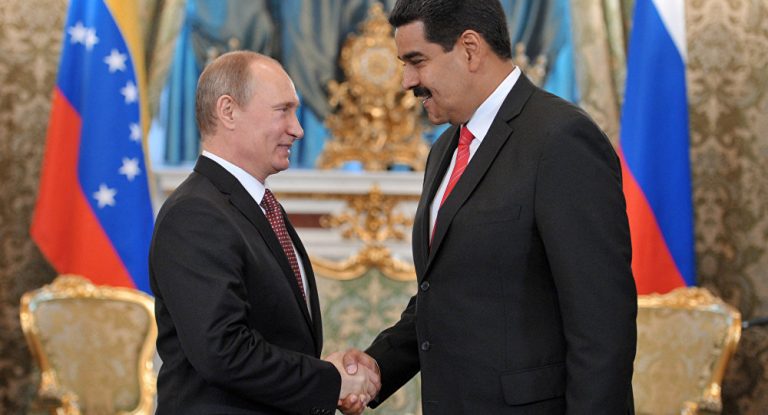 Vladimir Putin l-a felicitat pe Nicolas Maduro pentru realegerea acestuia în funcţia de preşedinte al Venezuelei