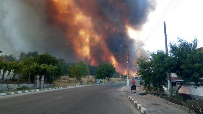 Incendiile de pădure se extind în Bulgaria şi fac victime