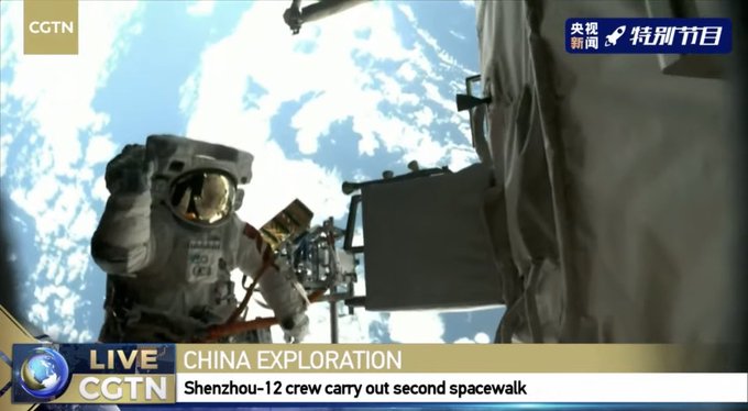Astronauţii chinezi au efectuat o nouă ieşire în spaţiu – VIDEO