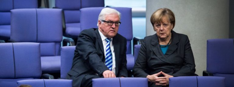 Steinmeier şi Merkel se întâlnesc pentru soluţionarea crizei politice din Germania