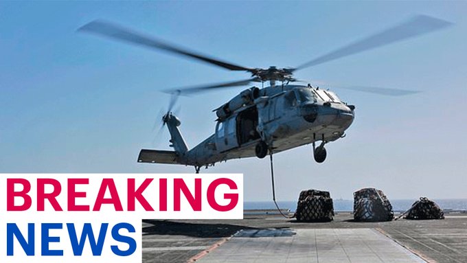 Un elicopter militar american S-A PRĂBUŞIT în Oceanul Pacific