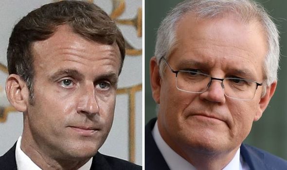 Macron îl acuză pe Scott Morrison că A MINŢIT în scandalul AUKUS