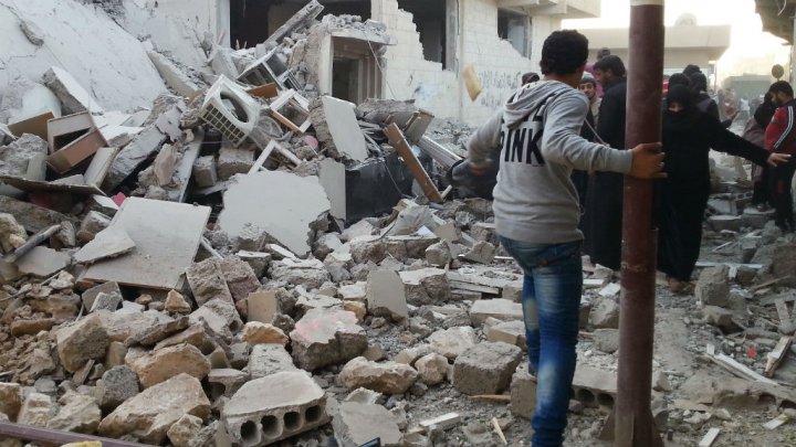 Coaliţia internaţională a ucis 59 de civili în Raqqa. Multe victime sunt copii