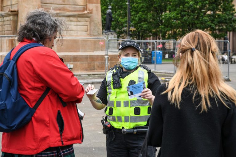 Poliţia scoţiană le cere locuitorilor să fie vigilenţi în timpul COP26
