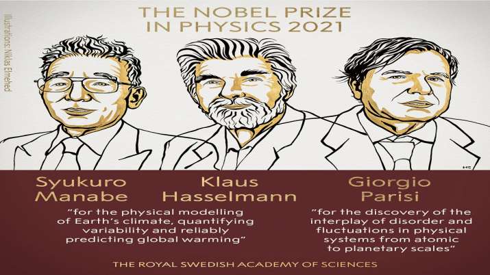 Syukuro Manabe, Klaus Hasselmann şi Giorgio Parisi au câştigat premiul Nobel pentru fizică