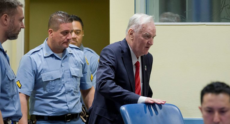 Confirmarea condamnării la închisoare pe viaţă a lui Ratko Mladic, salutată de ONU, Biden şi la Berlin
