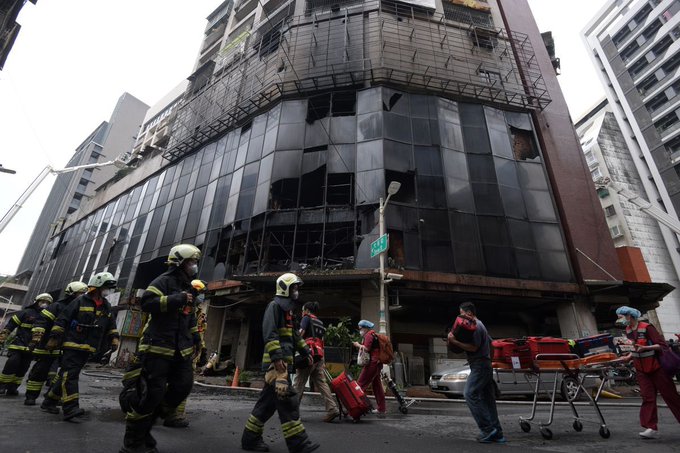 Doi beţivi ar fi cauzat incendiul în care au murit 46 de oameni în Taiwan