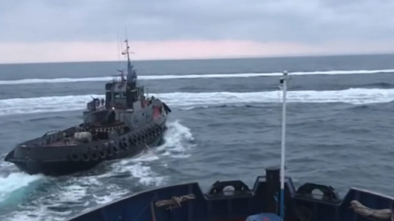 Navele de război capturate de Rusia s-au întors în Ucraina