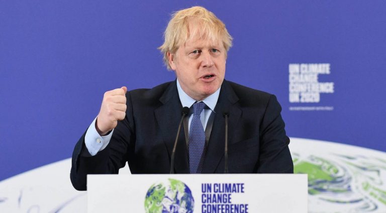 Boris Johnson salută acordul COP26, dar spune că bucuria este umbrită de dezamăgire