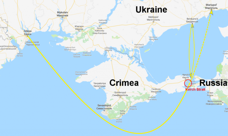 Rusia LIMITEAZĂ navigaţia navelor în trei zone din Crimeea