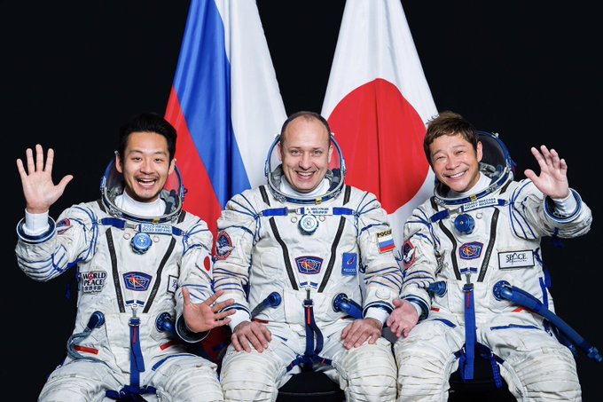 Rusia trimite un miliardar japonez pe ISS