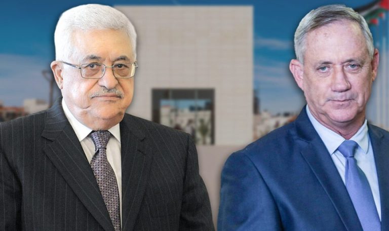 Mahmoud Abbas s-a întâlnit cu Benny Gantz