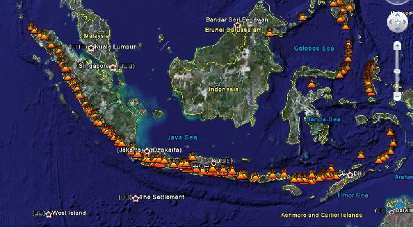 Indonezia, arhipelagul din Asia de Sud-Est cu 129 de vulcani activi