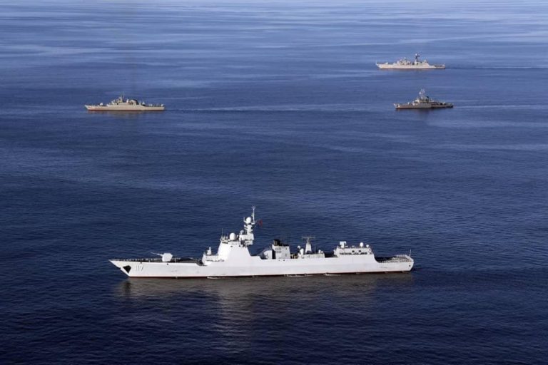China, Iranul şi Rusia iau parte la exerciţii navale comune în Golful Oman
