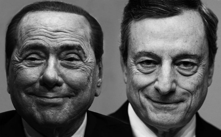 Silvio Berlusconi şi Mario Draghi intră în cursa pentru preşedinţia Italiei